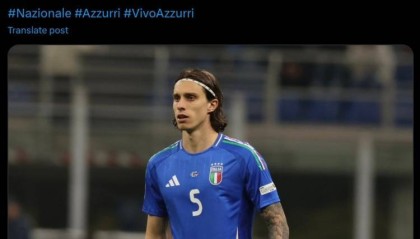 意大利队官方：卡拉菲奥里左膝扭伤+挫伤，将返回阿森纳